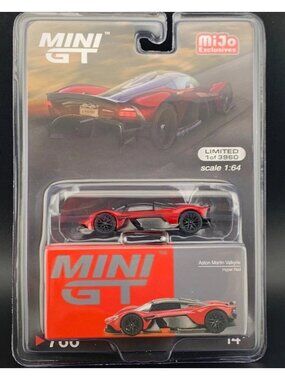 Mini GT Aston Martin Valkyrie Hyper Red #766 1/64
